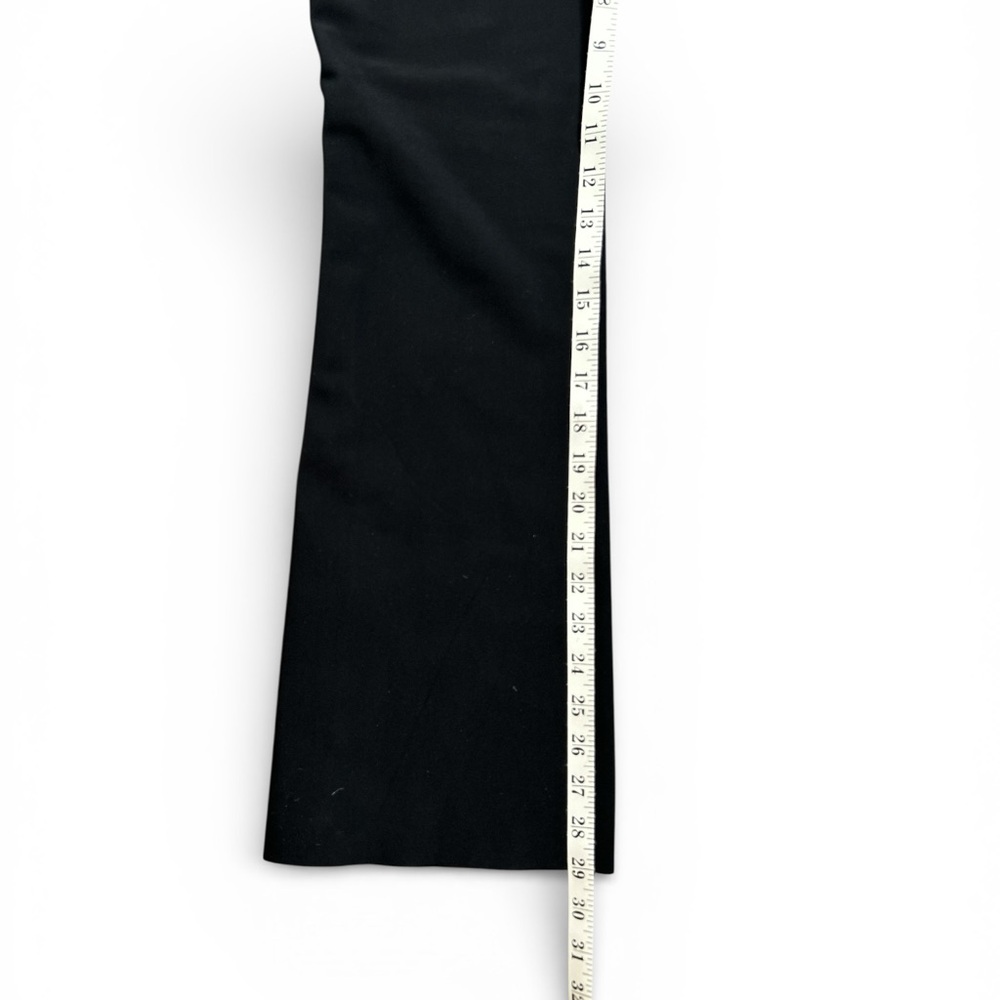 Athleta Stellar Flare Trouser Pant Women's Black Stretch NWOT.  Size 4P - Picture 5 of 12